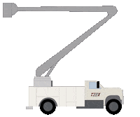 itsi bucket truck Sticker by TEEX (Texas A&M Engineering Extension Service)