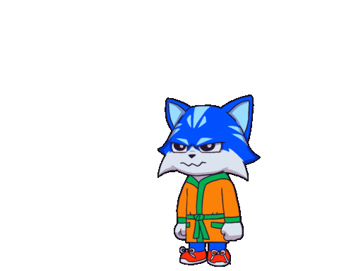 Cat Flexing Sticker by Toshithecat