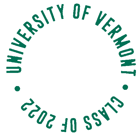 Class Of 2022 Sticker by University of Vermont