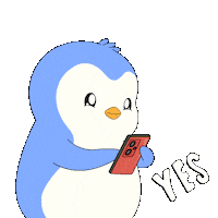 I Like It Yes Sticker by Pudgy Penguins