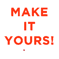 Make It Yours Wow Sticker by esierindonesia