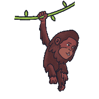 Forest Niño Sticker by Hutanituindonesia