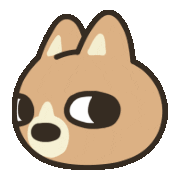 woobi_dooggy speechless 無言 朋友 woobi Sticker