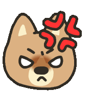 Angry 憤怒 Sticker