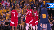 High Five Lets Go GIF by NBA