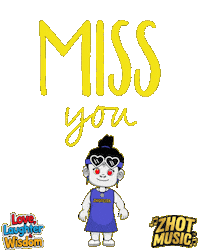 Miss You Love Girl Sticker by Zhotcita