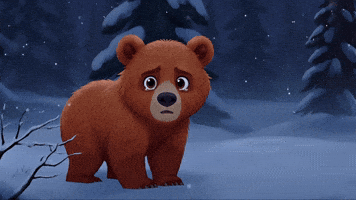 Sad Brother Bear GIF by Fluffy Friends
