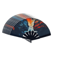 backstore fan back abanico handfan Sticker