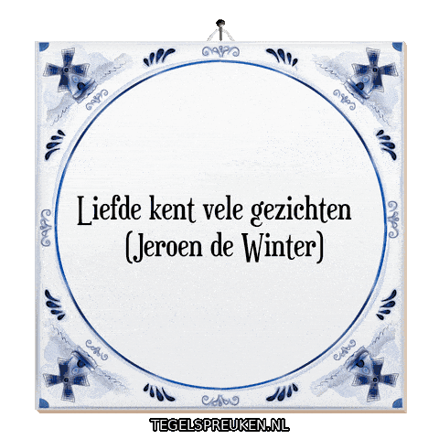 Verlangen Vertrouwen Sticker by Tegelspreuken.nl