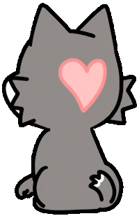 Cat Love Sticker by Ai and Aiko