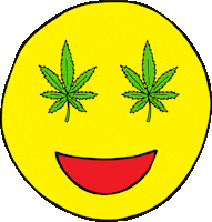 happy weed Sticker by coreypaige