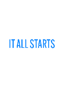 Uky It All Starts Here Sticker by UK College of Arts and Sciences