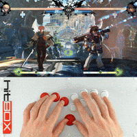 HB - GGST - Ky Kiske - QCFx2 SOCD from Neutral