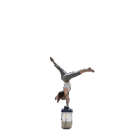 Vegan Yoga Sticker by SimplyMix