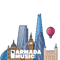 Headquarter Sticker by Armada Music