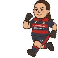 Lets Go Football Sticker by Ashton Pumas Womens