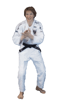 Judotestapril Sticker by Bonsai-Baumhaus