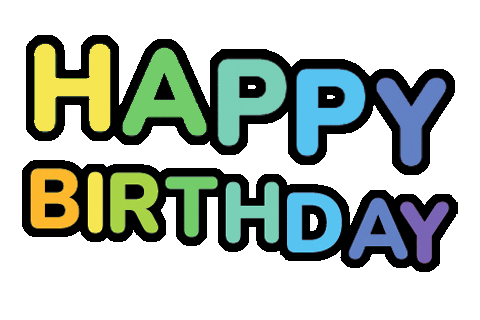 Happy Birthday Sticker Sticker