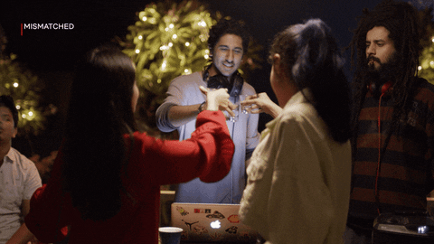 Party Drinking GIF by NETFLIX