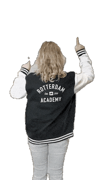 Pointing Rac Sticker by HR - Rotterdam Academy
