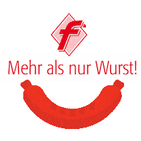 Meat Wurst Sticker by Fleischerhandwerk