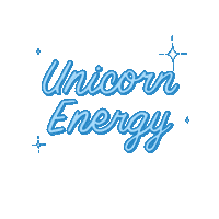 Energy Vibes Sticker by Glow The Unicorn