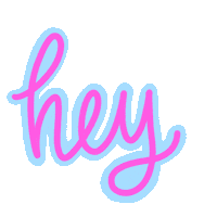 Hei Hello Sticker