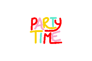 party thank you Sticker by Muchable