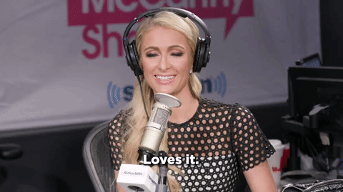 Paris Hilton GIF by SiriusXM