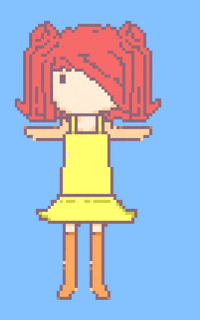 vandpurnama happy dance animation pixel art GIF