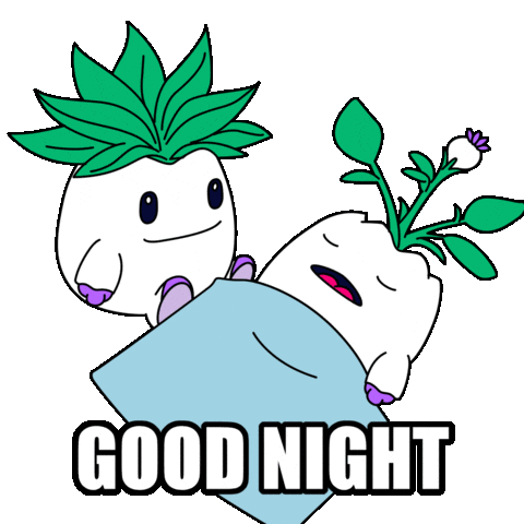 Tired Good Night Sticker by Magic Eden