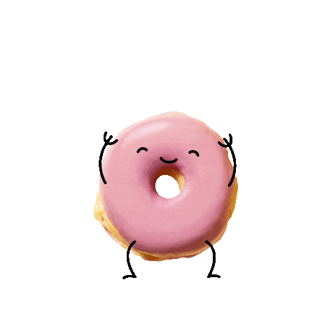 Donut Worry Sticker by HEMA