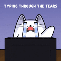 Computer Crying GIF by MESA My Emotional Support Animal