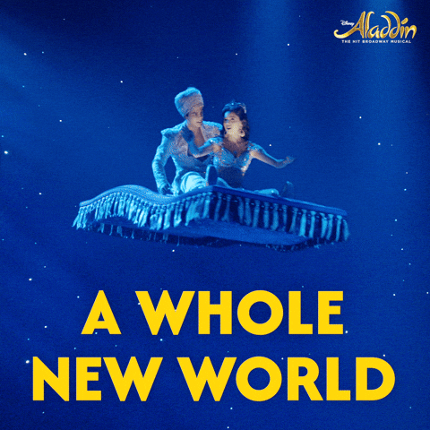 Aladdin GIF by Disney On Broadway