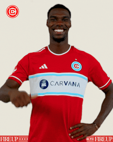 Chicago Fire Smile GIF by Chicago Fire Football Club