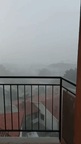 Severe Thunderstorm Causes Flooding in Trieste, Italy
