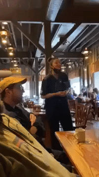 Waitress Wows Crowd With Performance of Happy Birthday in Marion, Illinois
