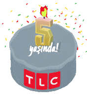 Celebration Birthday Sticker by TLC Turkiye