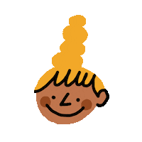 Happy Hair Day Sticker