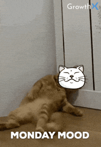 Tired Monday GIF by ShiroNeko