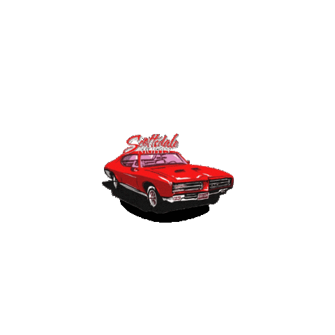 Car Vintage Sticker by Scottsdale Nights