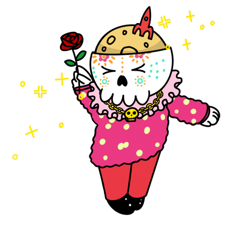 CloverStudios giphyupload dance flower crypto GIF