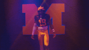 Go Blue Michigan Football GIF by Michigan Athletics