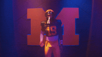 Go Blue Michigan Football GIF by Michigan Athletics