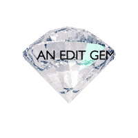 editsecondhand luxuryfashion editsecondhand editgem an edit gem Sticker