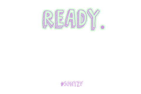 sonyphilippines giphyupload smile zv1 readysmile Sticker