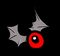 mthertngue eyes draw see bat GIF