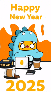 New Year Celebration GIF by lilpotates