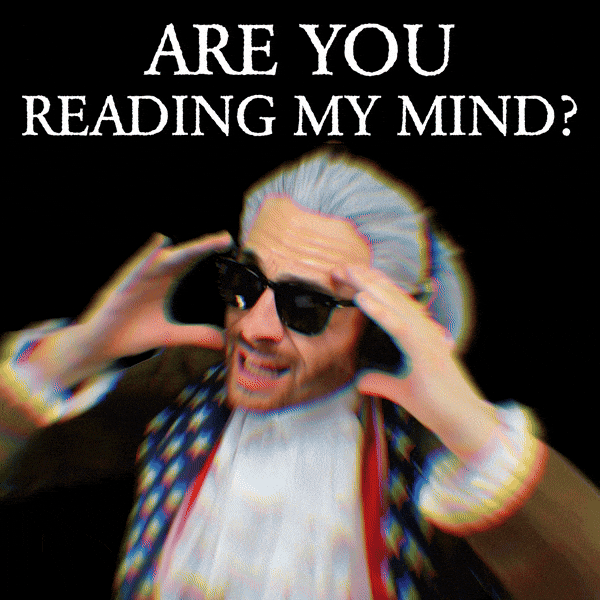 Great Minds Think Alike GIF