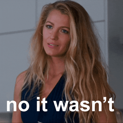 Disagree No Way GIF by Blake Lively Fan